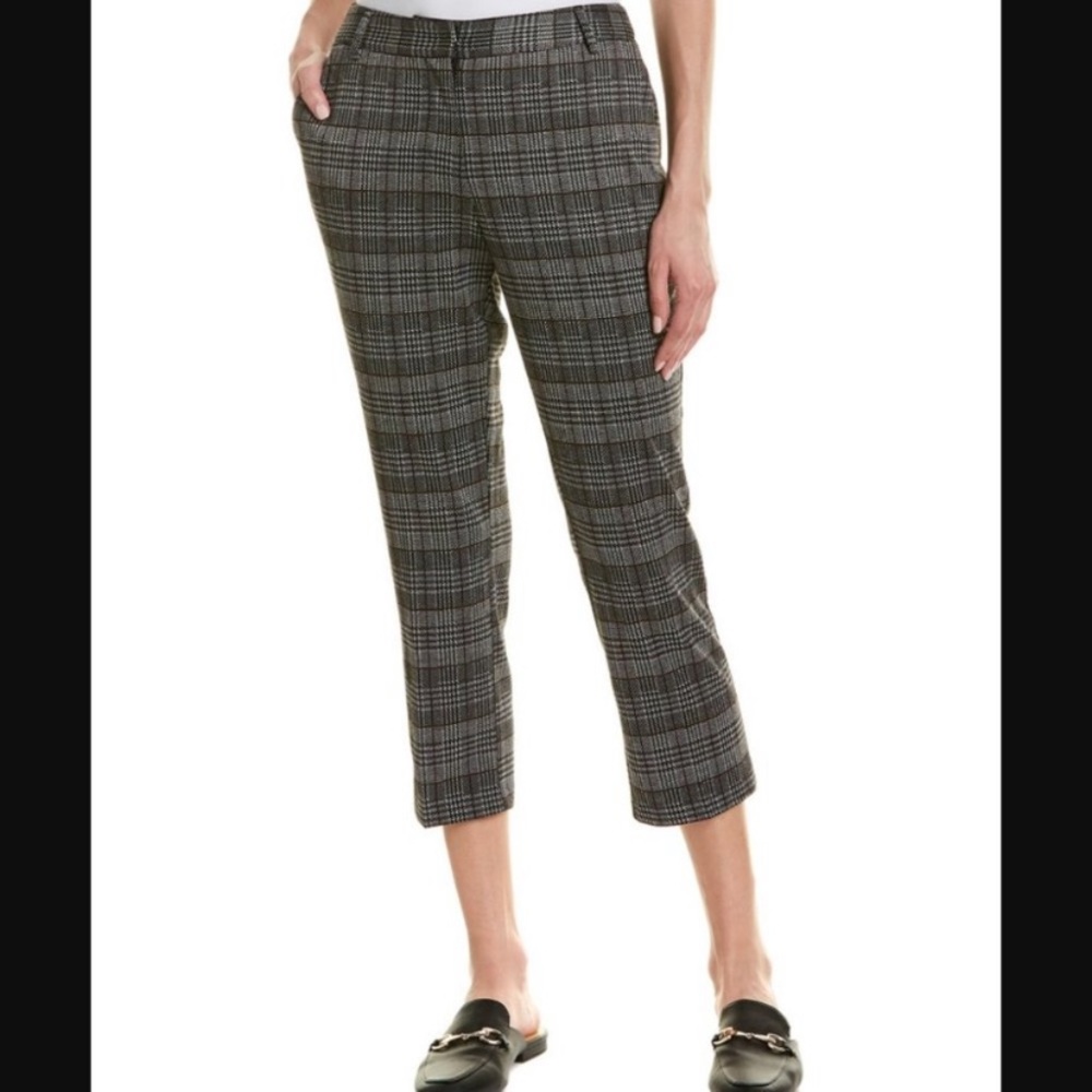 NWT Michael Stars Smart Plaid Ponte Pant S & M